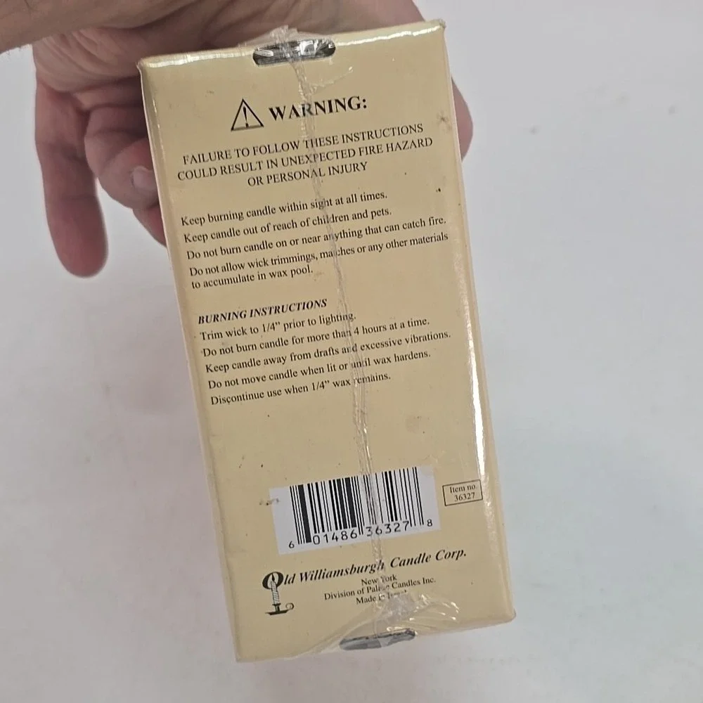 3 Pack Pillar Candles 2 Tall 2.7